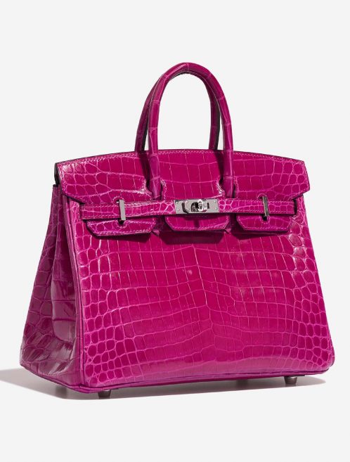 Hermès Birkin 25 RosePourpre Side Front  | Sell your designer bag on Saclab.com