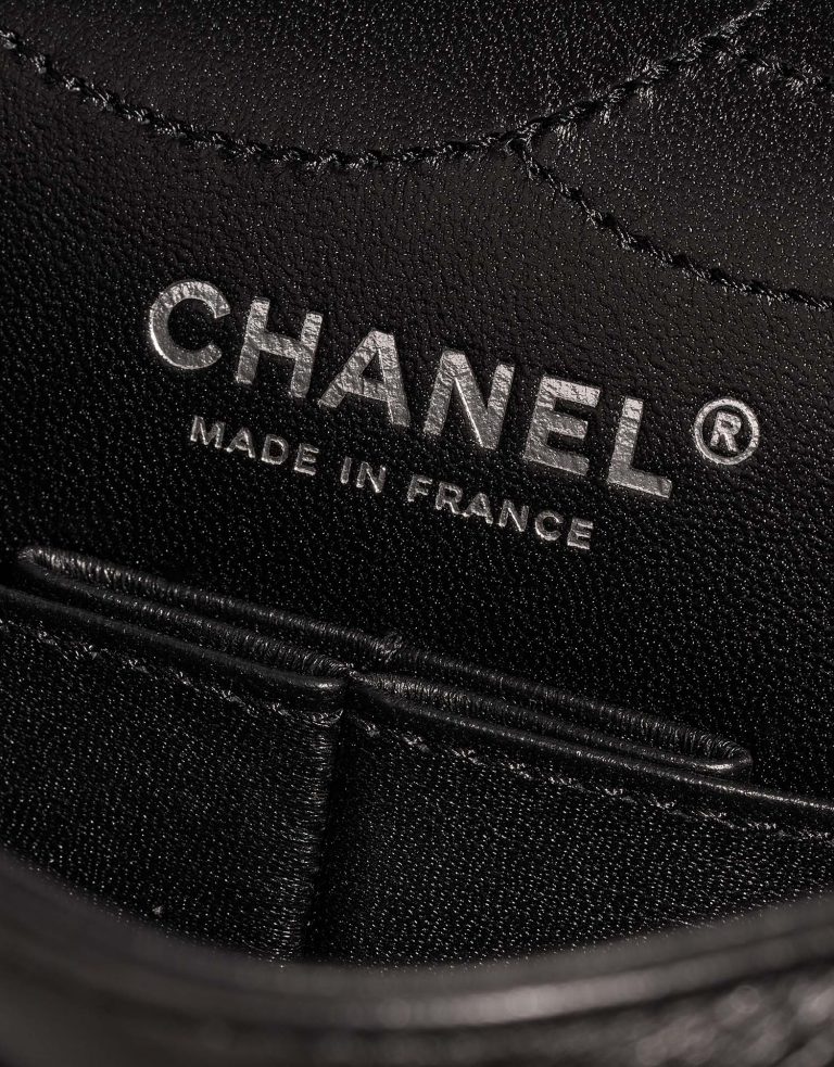 Chanel 255Reissue 225 Black Logo  | Sell your designer bag on Saclab.com