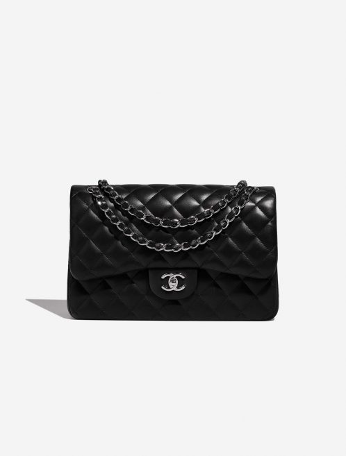 Chanel Timeless Jumbo Black Front  | Sell your designer bag on Saclab.com
