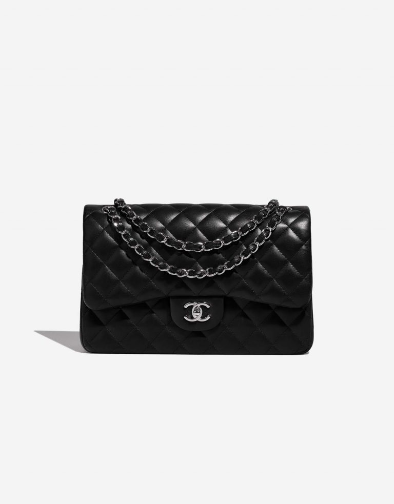 Chanel Timeless Jumbo Black Front  | Sell your designer bag on Saclab.com