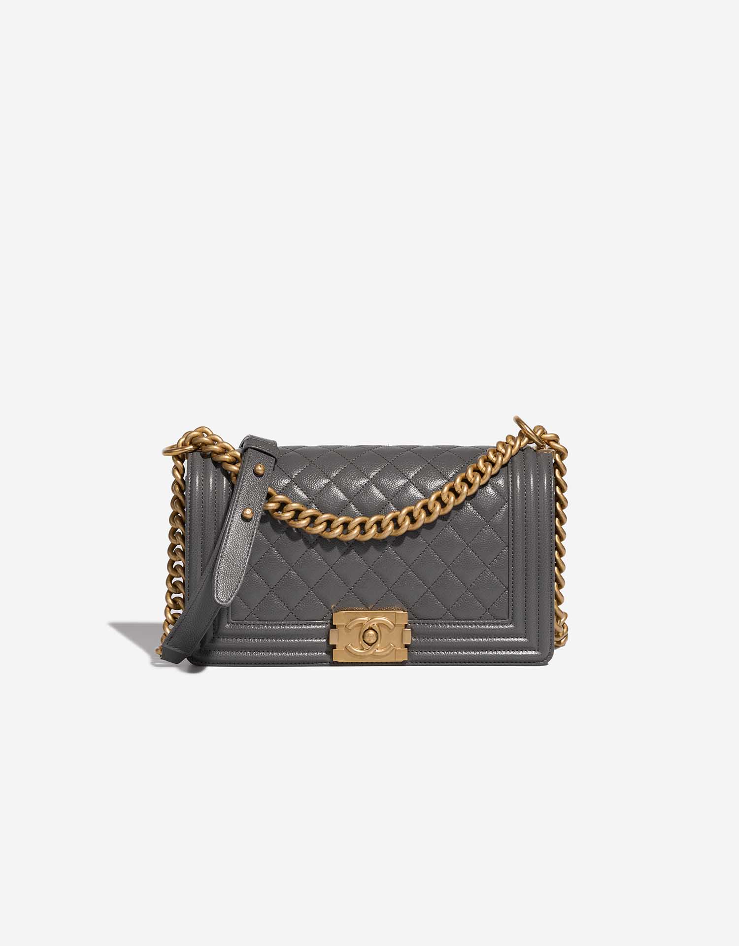 茶*様 Chanel Silver ヴィンテージバッグ Chanel Silver Croc Embossed Leather Large Backpack Bag