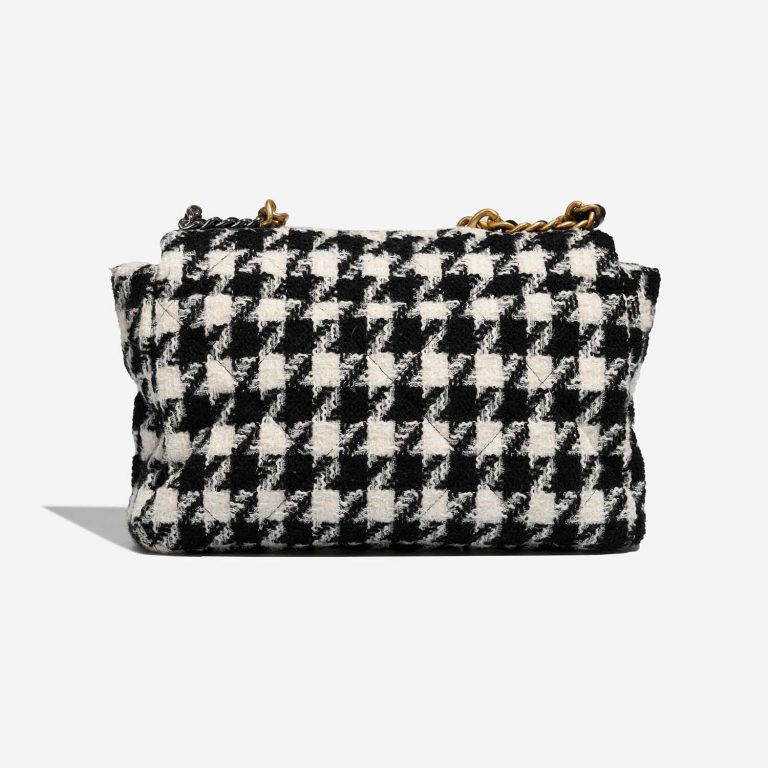 Pre-owned Chanel bag 19 Flap Bag Maxi Tweed Black / White Black, Multicolour, White | Sell your designer bag on Saclab.com