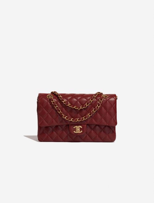 Pre-owned Chanel bag Timeless Medium Caviar Red Red | Sell your designer bag on Saclab.com