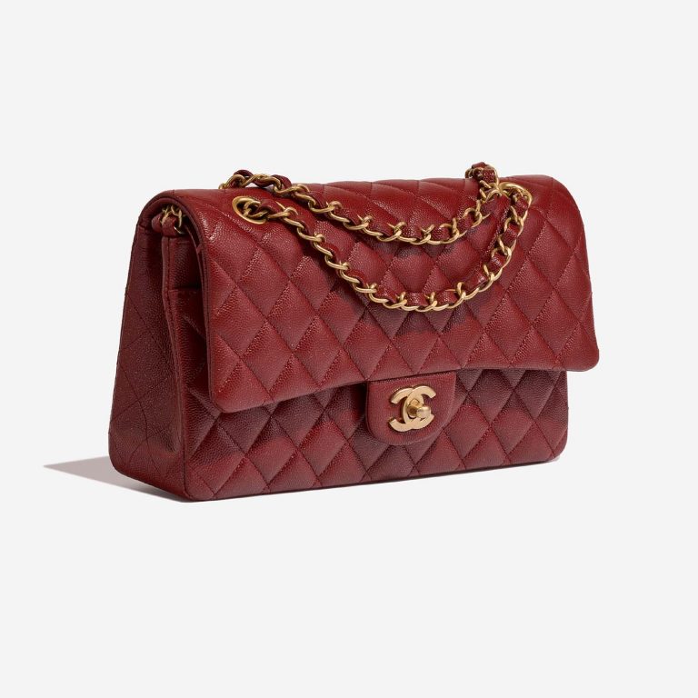 Pre-owned Chanel bag Timeless Medium Caviar Red Red | Sell your designer bag on Saclab.com
