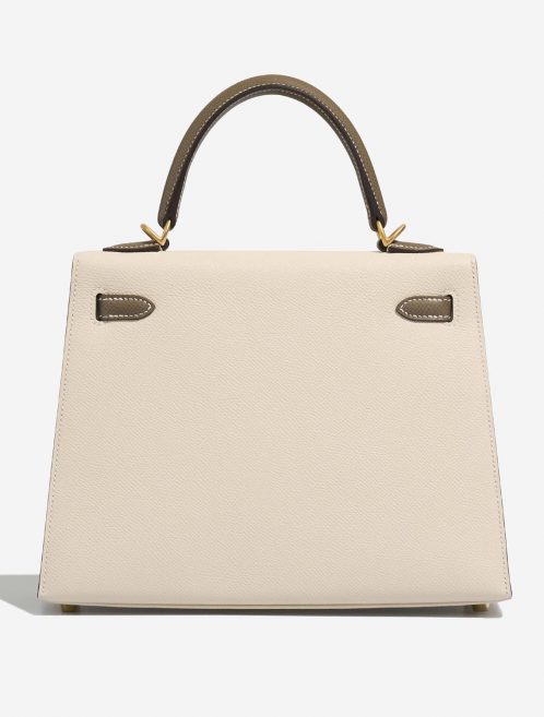 Pre-owned Hermès bag Kelly HSS 25 Epsom Craie / Etoupe Beige, Brown, Multicolour | Sell your designer bag on Saclab.com
