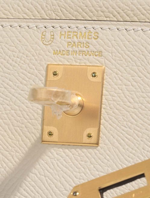 Pre-owned Hermès bag Kelly HSS 25 Epsom Craie / Etoupe Beige, Brown, Multicolour | Sell your designer bag on Saclab.com