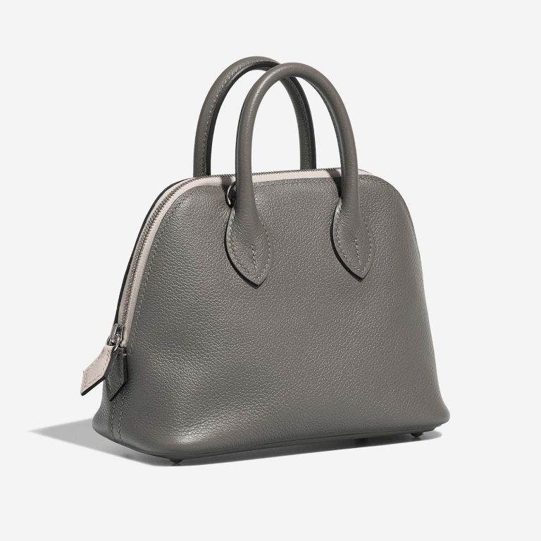 Hermès Bolide Mini GrisMeyer-Beton Side Front  | Sell your designer bag on Saclab.com