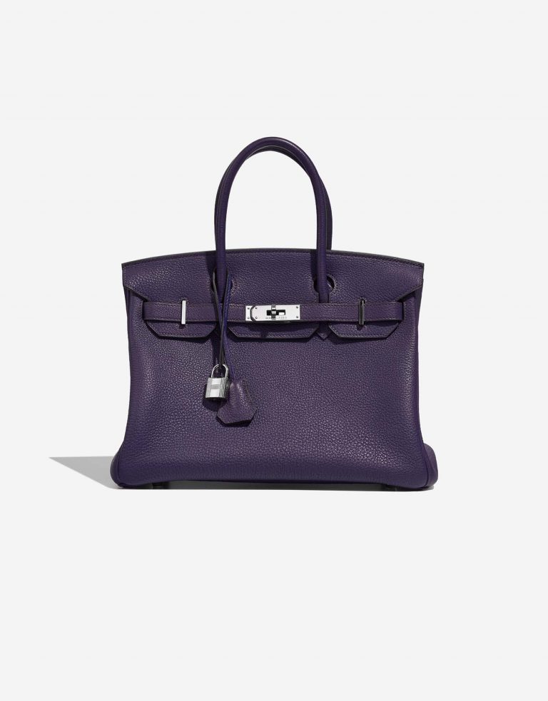 Hermès Birkin 30 Iris Front  | Sell your designer bag on Saclab.com