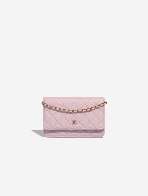 Pre-owned Chanel bag Timeless Wallet On Chain Caviar Light Pink Rose | Sell your designer bag on Saclab.com