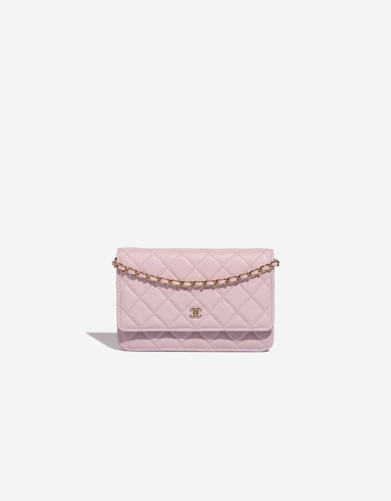 Pre-owned Chanel bag Timeless Wallet On Chain Caviar Light Pink Rose | Sell your designer bag on Saclab.com