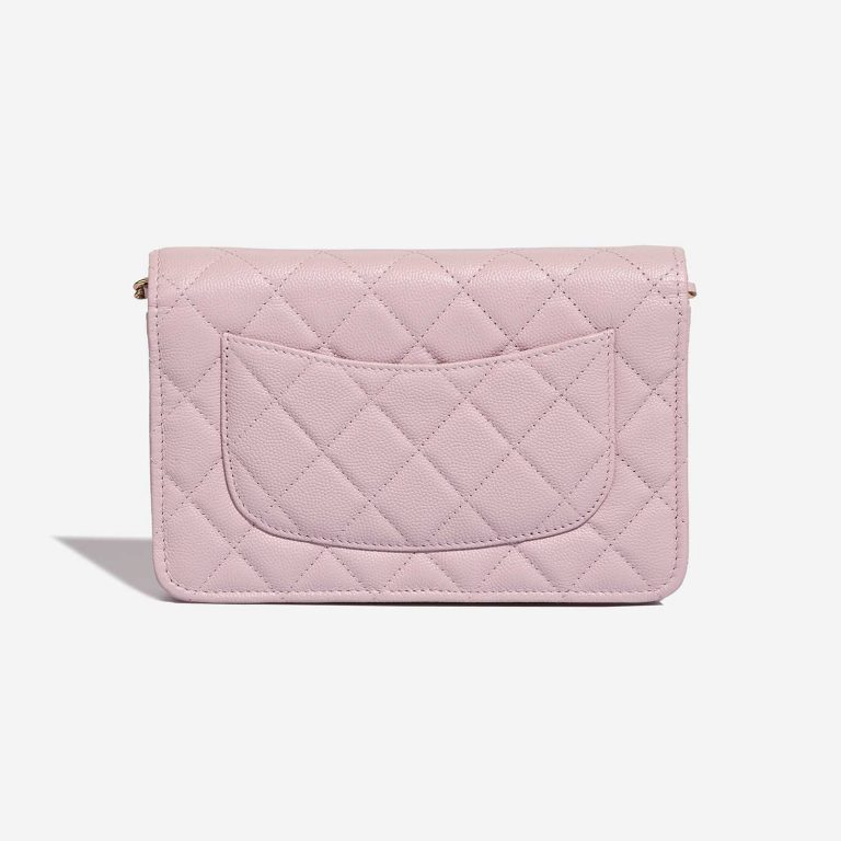 Pre-owned Chanel bag Timeless Wallet On Chain Caviar Light Pink Rose | Sell your designer bag on Saclab.com