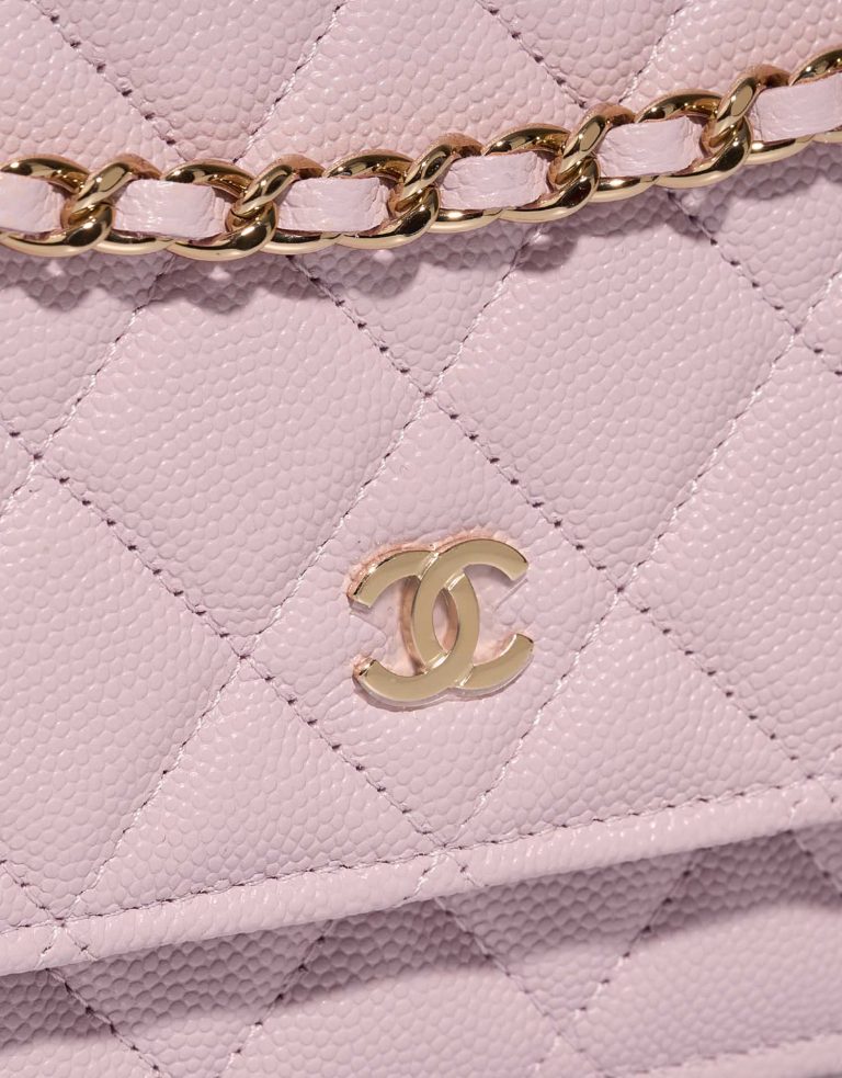 Pre-owned Chanel bag Timeless Wallet On Chain Caviar Light Pink Rose | Sell your designer bag on Saclab.com