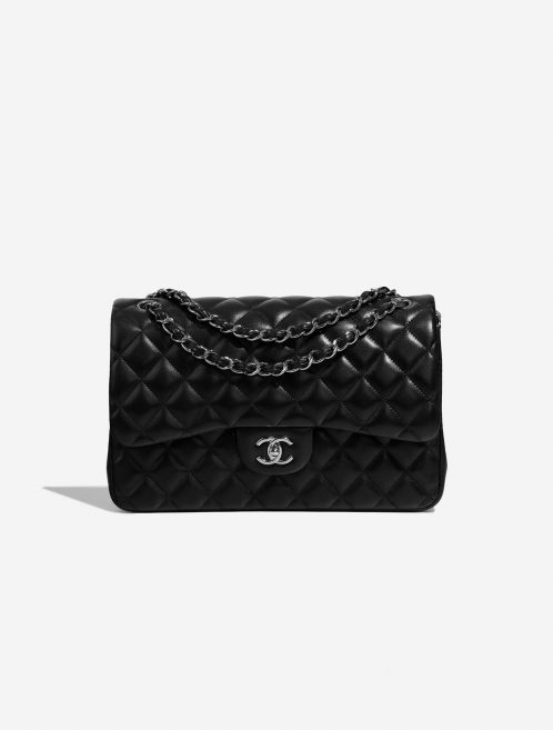 Chanel Timeless Jumbo Black Front  | Sell your designer bag on Saclab.com