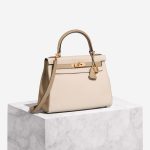 Hermès KellyHSS 28 Craie-Trench Front  | Sell your designer bag on Saclab.com