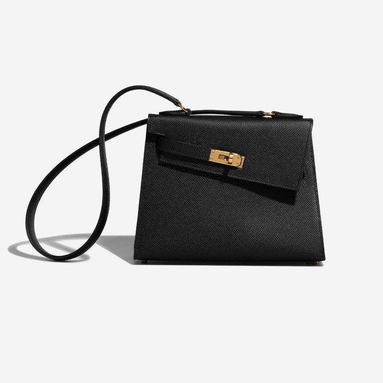 Hermès Kelly 20Disorder Black 2F S | Sell your designer bag on Saclab.com