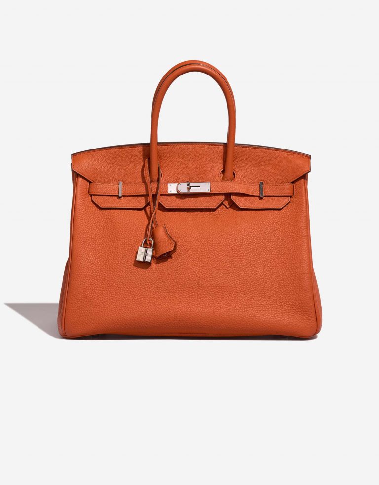 Hermès Birkin 35 OrangeH 0F | Sell your designer bag on Saclab.com