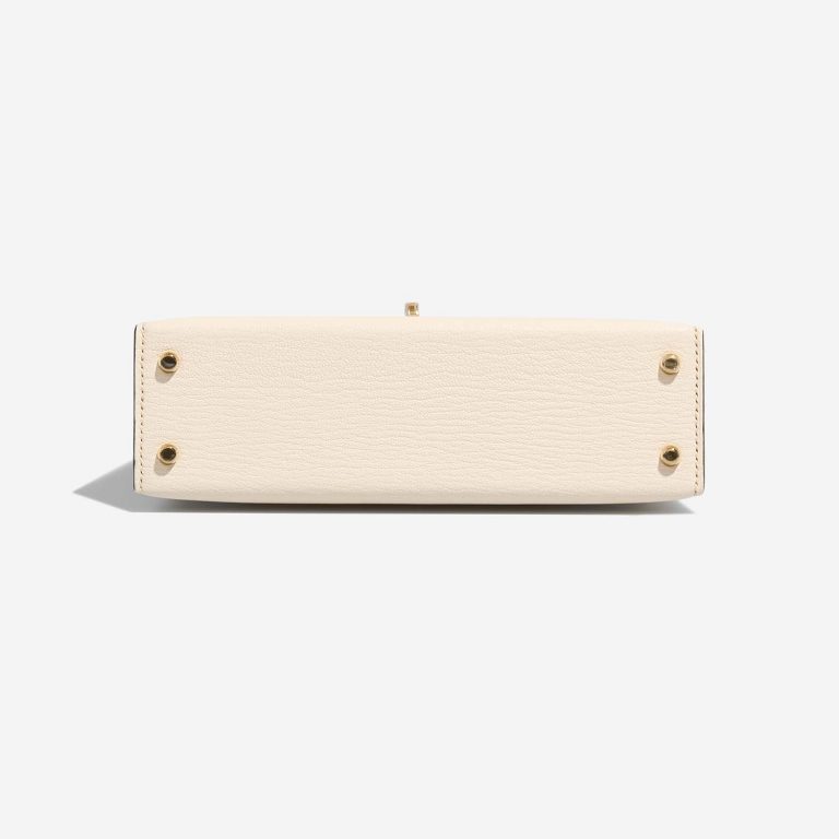 Hermès KellyHSS Mini Craie-GrisAsphalte Bottom  | Sell your designer bag on Saclab.com