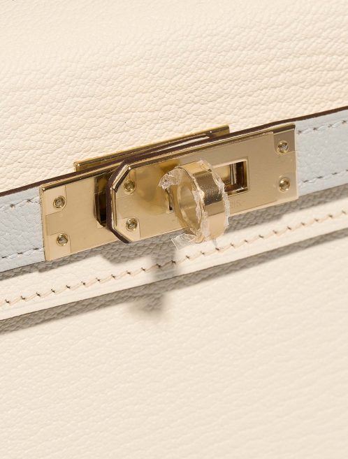 Hermès KellyHSS Mini Craie-GrisAsphalte Closing System  | Sell your designer bag on Saclab.com