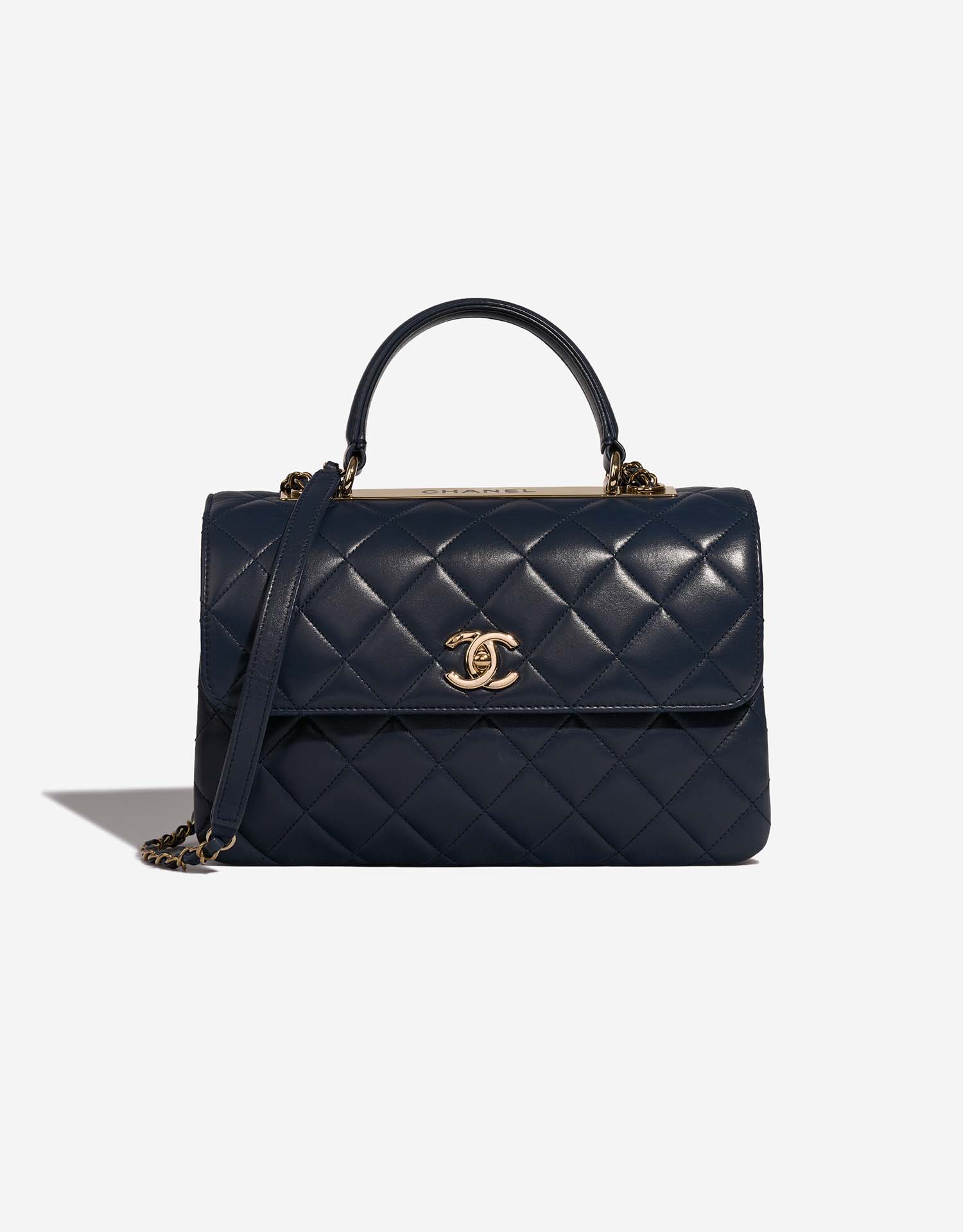 Chanel Trendy CC Large Lamb Navy | SACLÀB