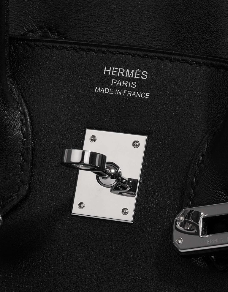 Hermès Birkin 25 Black Logo  | Sell your designer bag on Saclab.com