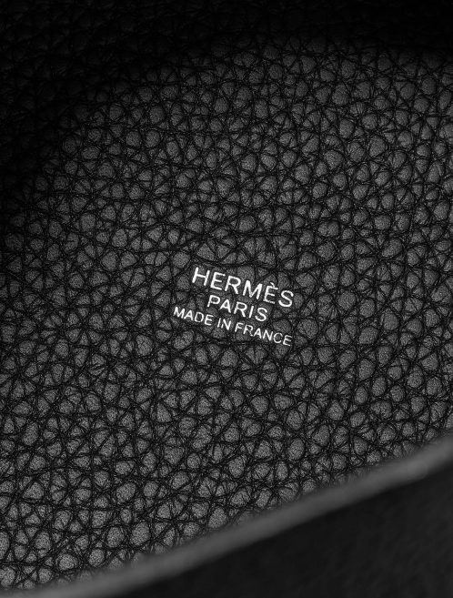 Hermès Picotin 18 Black Logo  | Sell your designer bag on Saclab.com