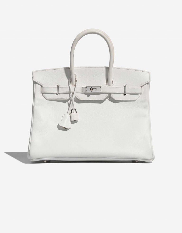 Hermès Birkin 35 White Front  | Sell your designer bag on Saclab.com