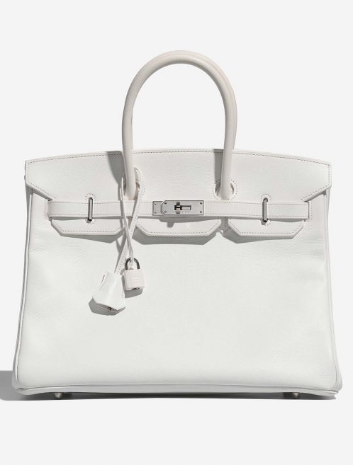 Hermès Birkin 35 White Front  | Sell your designer bag on Saclab.com