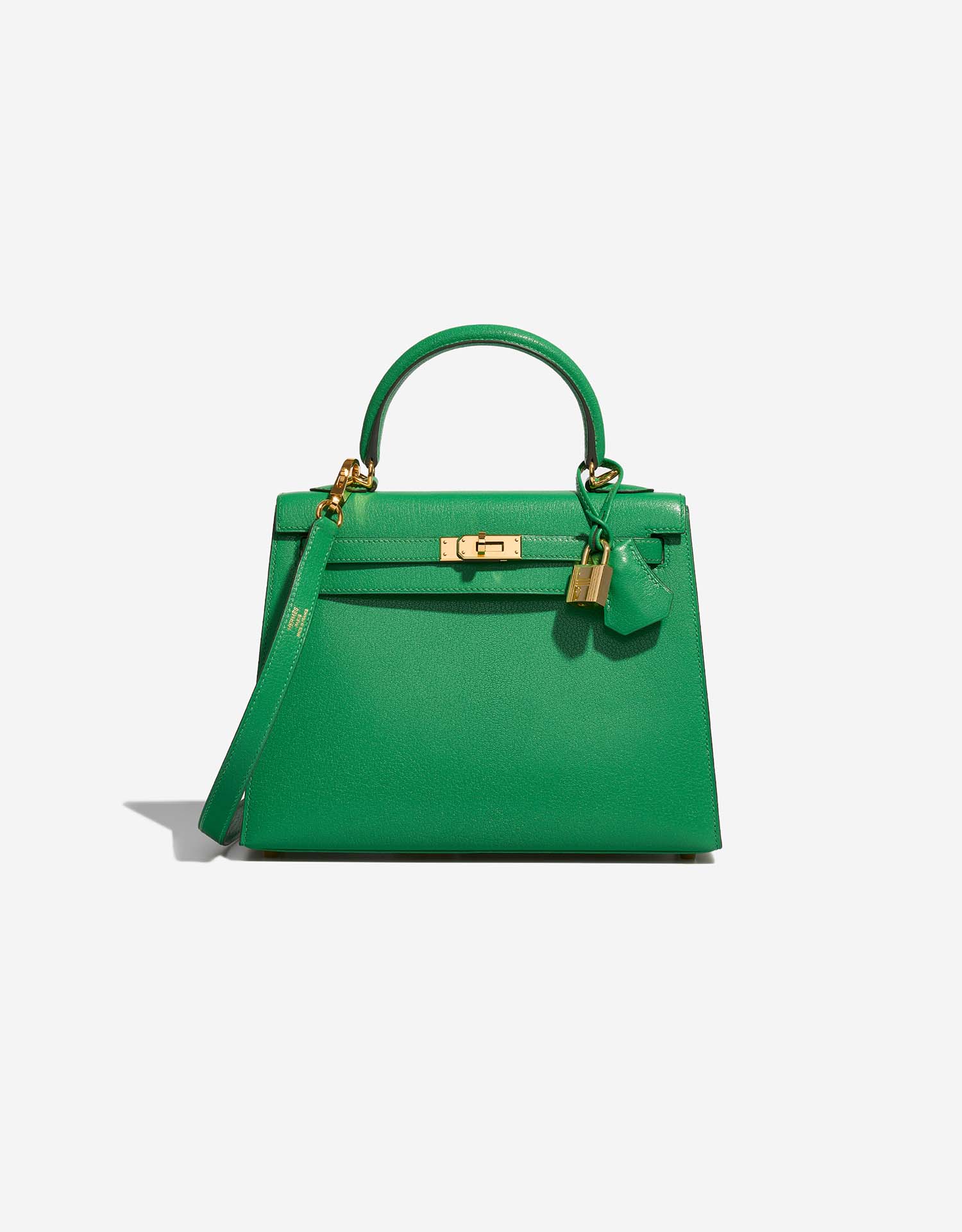 Hermès Kelly 25 Chevre Chamkila Bambou | SACLÀB