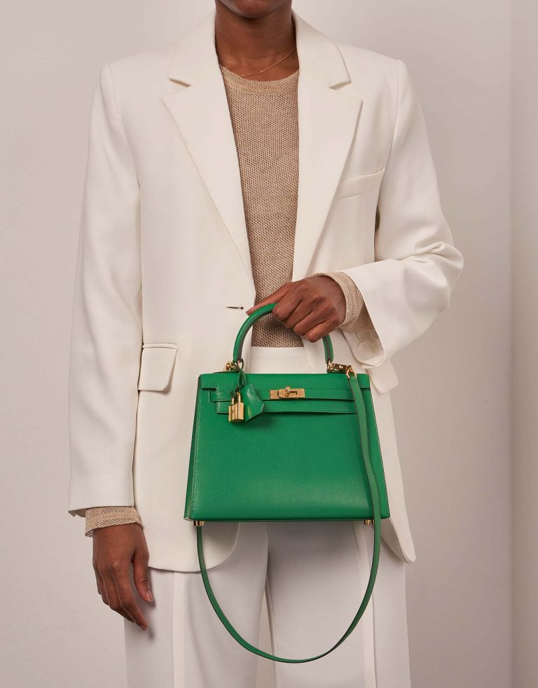 Hermès Kelly 25 Bambou 1M | Sell your designer bag on Saclab.com