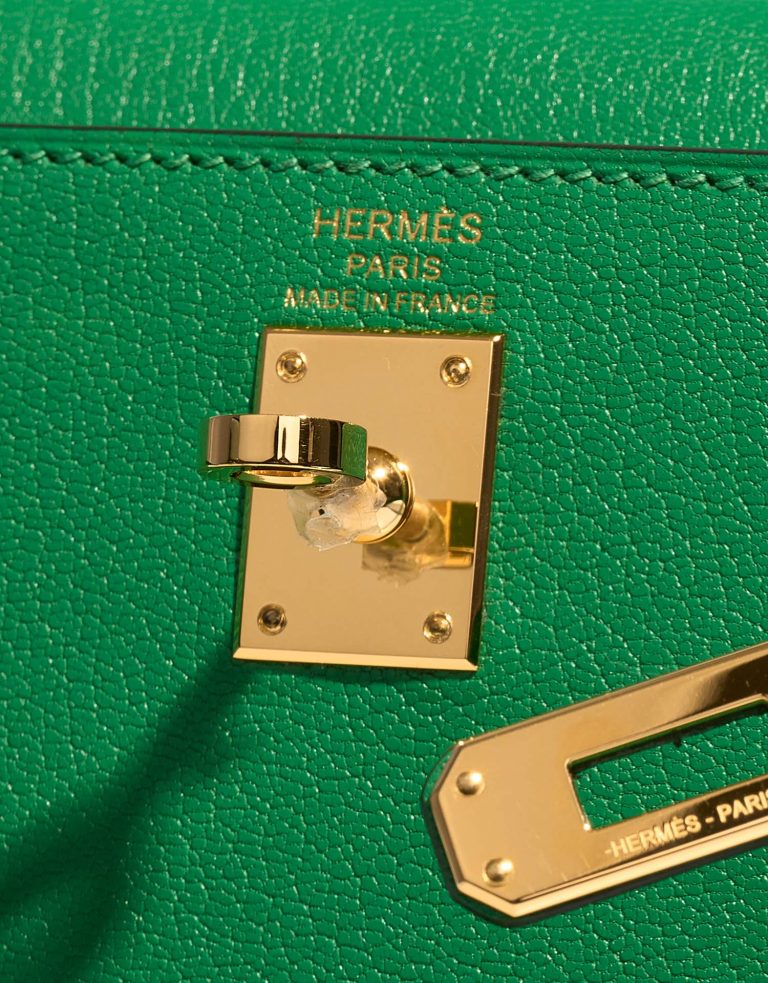 Hermès Kelly 25 Bambou Logo  | Sell your designer bag on Saclab.com