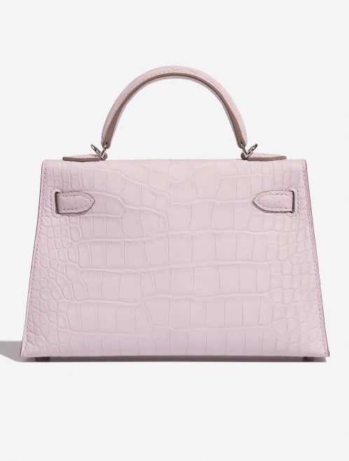 Hermès Kelly Mini MauvePale Back  | Sell your designer bag on Saclab.com