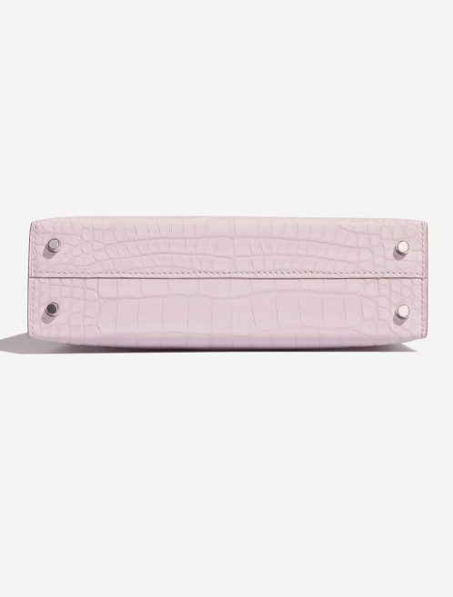 Hermès Kelly Mini MauvePale Bottom  | Sell your designer bag on Saclab.com