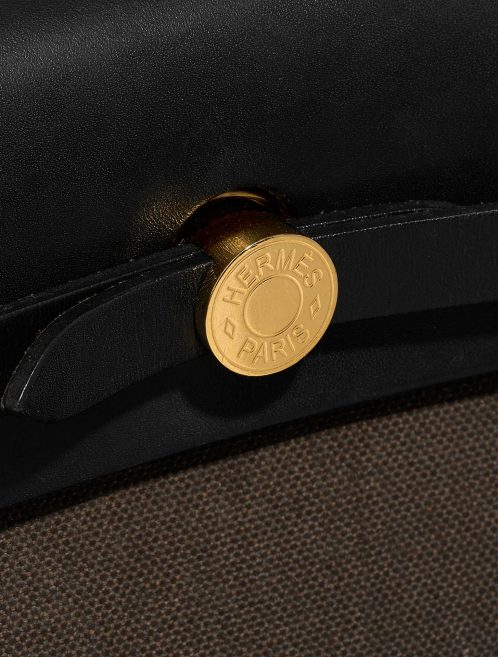 Hermès Herbag 31 Ebene-Black Closing System  | Sell your designer bag on Saclab.com
