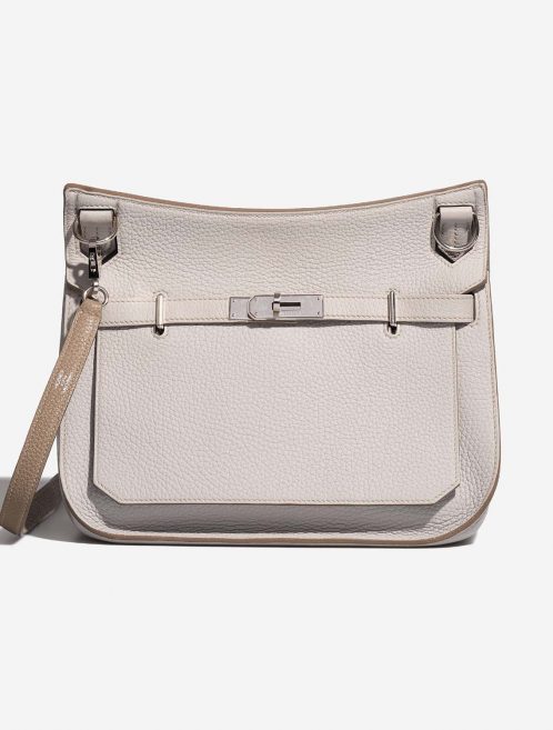 Hermès Jypsiere 28 GrisPerle-GrisTourterelle 2F S | Sell your designer bag on Saclab.com