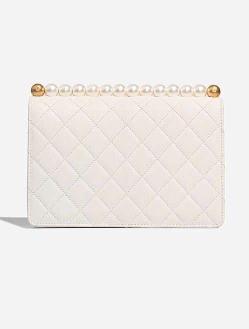Chanel Timeless Pearls White Back  | Sell your designer bag on Saclab.com