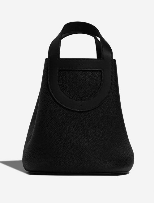 Hermès In The Loop 23 Taurillon Clemence / Swift Black Front | Sell your designer bag