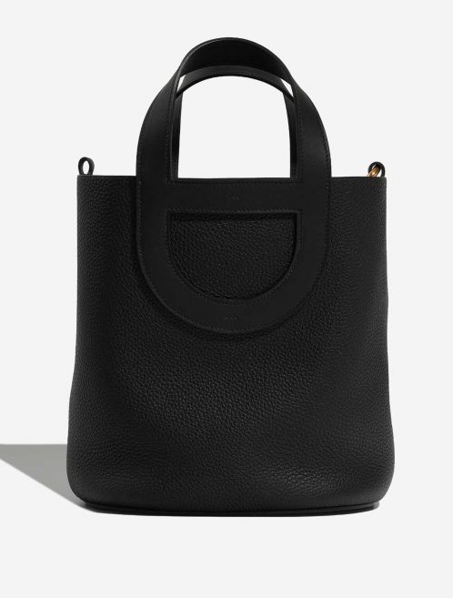 Hermès In The Loop 23 Taurillon Clemence / Swift Black Front | Sell your designer bag