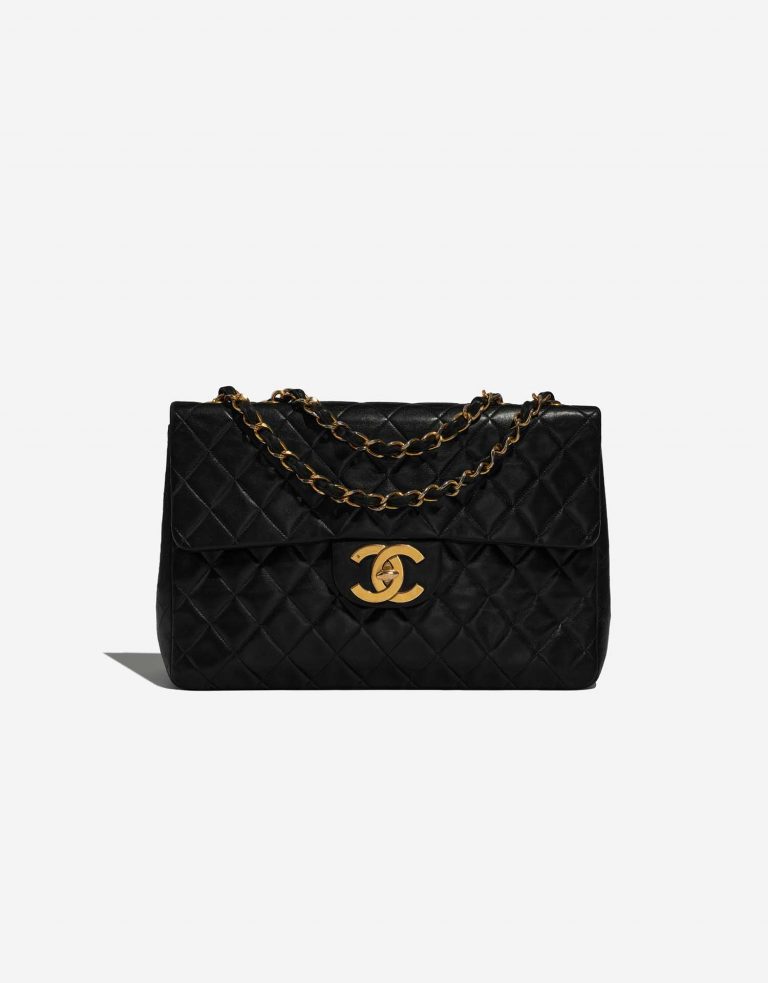Chanel Timeless Jumbo Black Front  | Sell your designer bag on Saclab.com