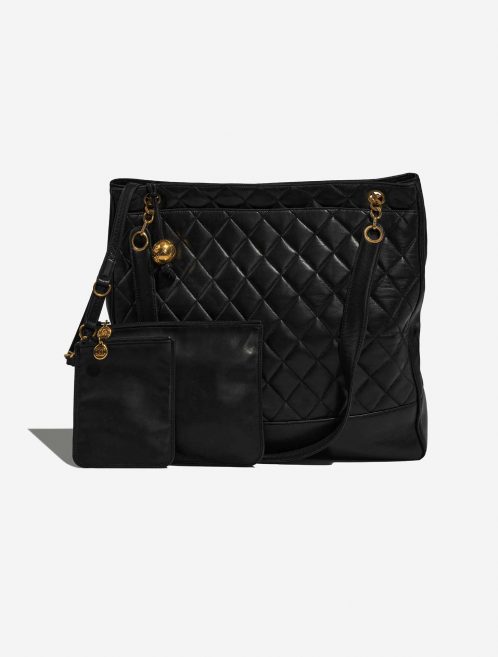 Chanel ShoppingTote Black Front  | Sell your designer bag on Saclab.com