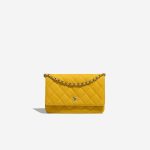 Chanel Timeless WOC Yellow Front  | Sell your designer bag on Saclab.com