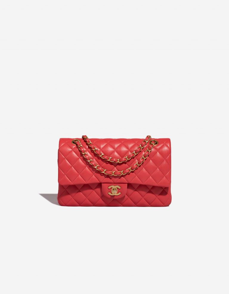 Chanel Timeless Medium Lamb Red Front | Sell your designer bag