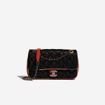 Chanel Timeless Medium Black-Multicolored Front  | Sell your designer bag on Saclab.com