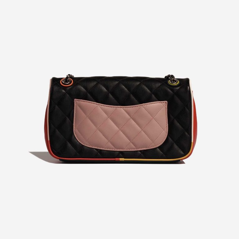 Chanel Timeless Medium Black-Multicolored Back  | Sell your designer bag on Saclab.com