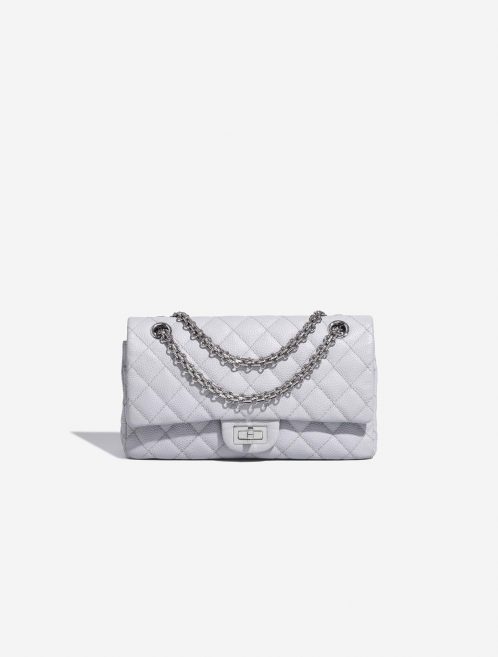 Chanel 255Reissue 225 LightBlue Front  | Sell your designer bag on Saclab.com