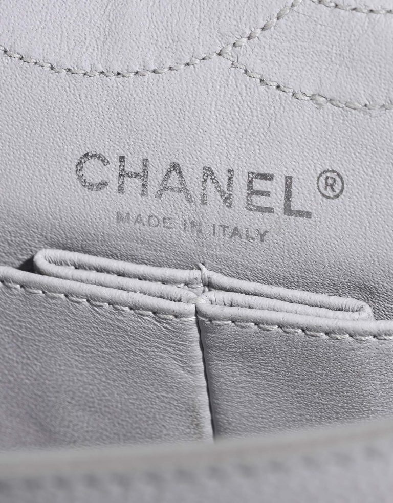 Chanel 255Reissue 225 LightBlue Logo  | Sell your designer bag on Saclab.com