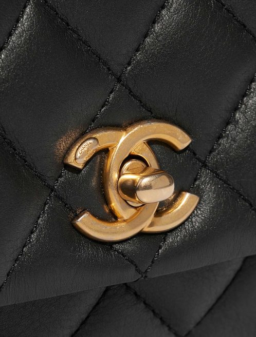 Chanel TimelessHandle Small Black Closing System  | Sell your designer bag on Saclab.com