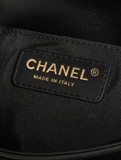Chanel TimelessHandle Small Black Logo  | Sell your designer bag on Saclab.com