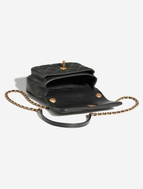 Chanel TimelessHandle Small Black Inside  | Sell your designer bag on Saclab.com