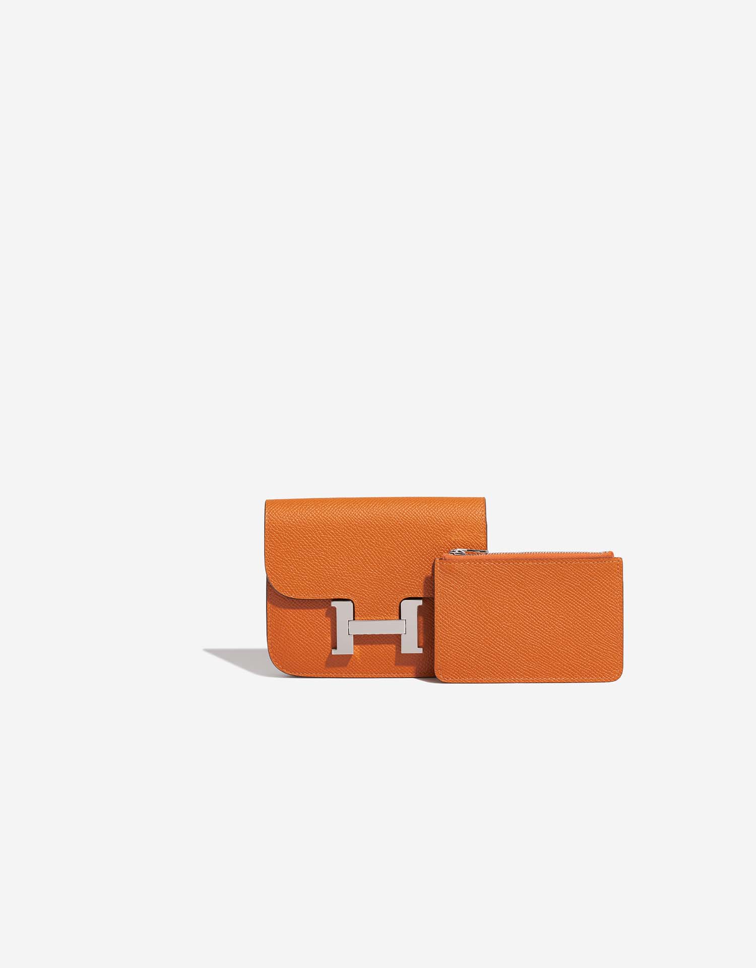 【美しい発色で高級感漂う☆】Hermes Constance Slim ポシェット Hermès Constance Slim Wallet Evercolor Lime | SACLÀB