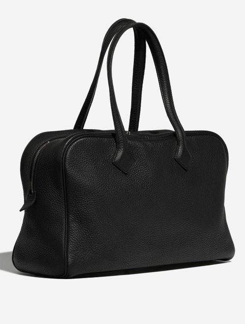 Hermès Victoria 35 Black Side Front  | Sell your designer bag on Saclab.com